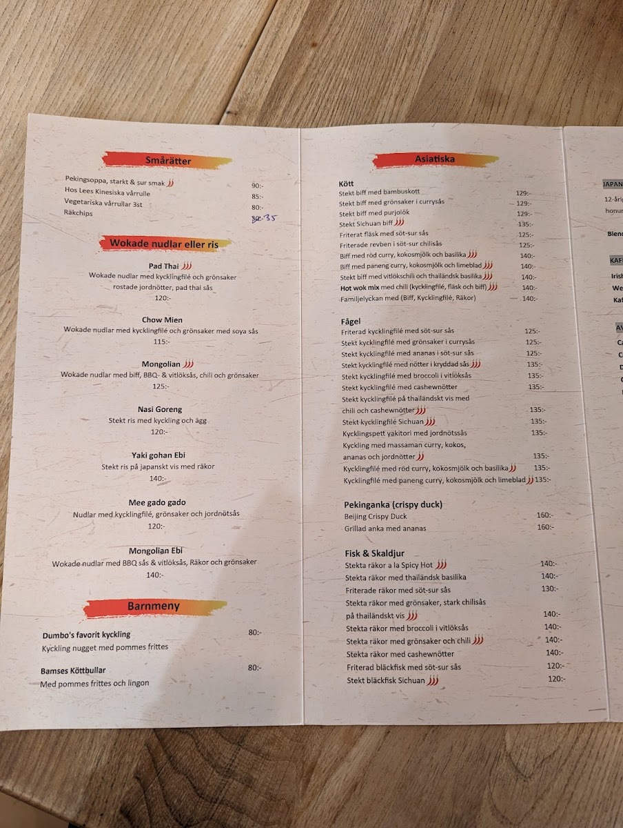 Menu Hos Lee Restaurang-8